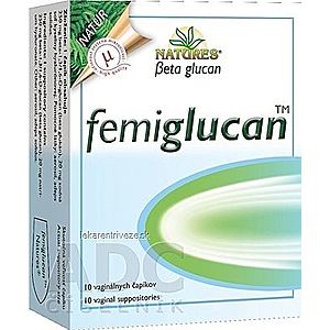 NATURES Femiglucan vaginálne čapíky 1x10 ks vyobraziť