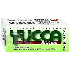 NATURVITA YUCCA 500 mg Yucca shidigera tbl 1x60 ks vyobraziť