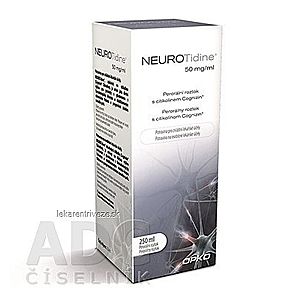 NEUROTidine 50 mg/ml perorálny roztok 1x250 ml vyobraziť