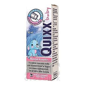 QUIXX baby 0, 9% nosové kvapky 1x10 ml vyobraziť
