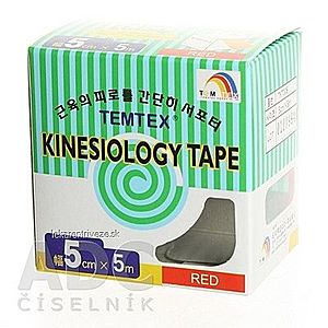 TEMTEX KINESOLOGY TAPE tejpovacia páska, 5 cm x 5 m, ružová 1x1 ks vyobraziť