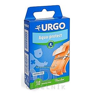 URGO Aqua-protect umývateľná náplasť, 10x6 cm, 1x10 ks vyobraziť