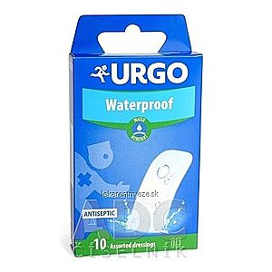 URGO Waterproof vodeodolná náplasť priehľadná, 2 veľkosti, 1x10 ks vyobraziť