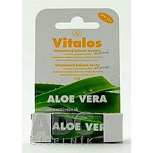 VITALOS Balzam na pery aloe vera SPF 15 vitamínový 1x1 ks vyobraziť