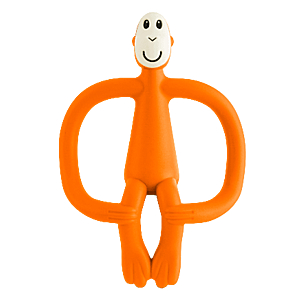 Matchstick Monkey hryzadlo, oranžová vyobraziť