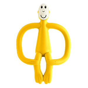 Matchstick Monkey hryzadlo, žltá vyobraziť