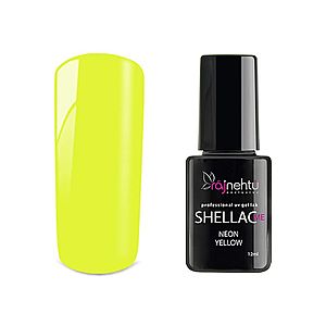 Ráj nehtů UV gel lak Shellac Me 12ml - Neon Yellow vyobraziť