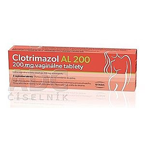 Clotrimazol AL 200 tbl vag 200 mg 1x3 ks vyobraziť
