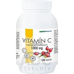 EDENPharma VITAMÍN C 1000 mg tbl s postupným uvoľňovaním 1x100 ks vyobraziť