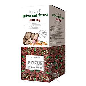 Imunit HLIVA ustricová 800 mg s rakytník. a echin. cps 100+100 naviac (BONUS), 1x200 ks vyobraziť