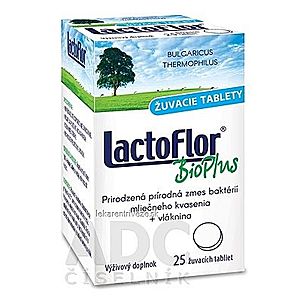 LactoFlor BioPlus žuvacie tablety 1x25 ks vyobraziť