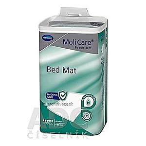 MoliCare Premium Bed Mat 5 kvapiek 60x60 cm absorpčné podložky (inov.2020) 1x30 ks vyobraziť