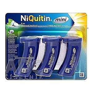 NiQuitin Mini 4 mg pas ord (3x20) 1x60 ks vyobraziť