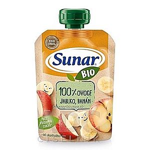 Sunar Bio kapsička jablko, banán vyobraziť