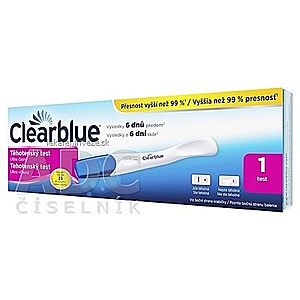 Tehotenský test Clearblue Ultra včasný 1x1 ks vyobraziť