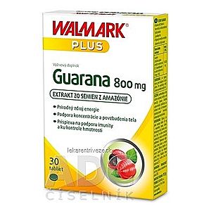WALMARK Guarana 800 mg tbl (inov. obal 2019) 1x30 ks vyobraziť
