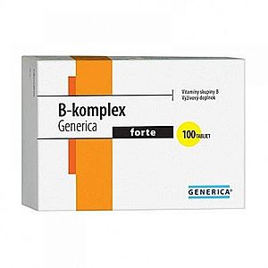 Generica B-Komplex Forte 100 tabliet vyobraziť