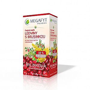 MEGAFYT Bylinková lekáreň Obličky s brusnicou porciovaný čaj 20 x 1, 5 g vyobraziť