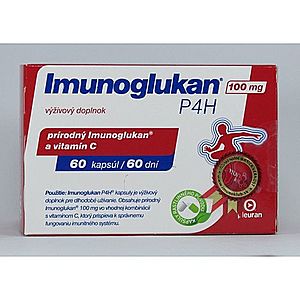 Pleuran Imunoglukan 100 mg P4H 60 kapsúl vyobraziť