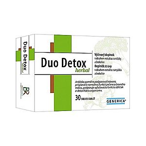 Generica Duo Detox herbal 30 tbl vyobraziť