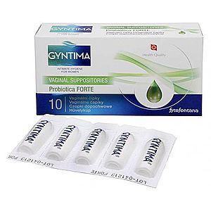 GYNTIMA Probiotica FORTE Vaginálne čapíky 10 ks vyobraziť