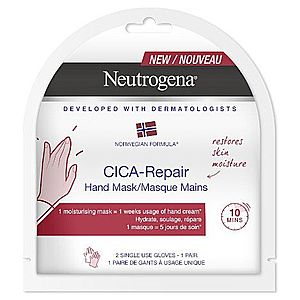 Neutrogena ošetrujúce maska na ruky CICA- Repair (Hand Mask) 1 pár vyobraziť