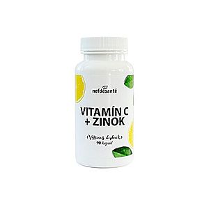 Nefdesanté Vitamín C + Zinok, 90 tabliet vyobraziť