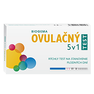 Biogema Test ovulačný 5v1 vyobraziť