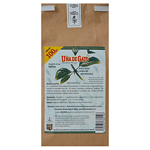 Oroverde Uňa de Gato (Vilcacora, Mačací pazúr) bylinný čaj 100g vyobraziť