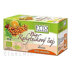 FYTO Bio Rakytníkový čaj vrecká 20x1, 5 g (30 g) vyobraziť