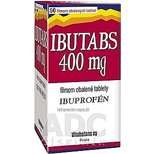 IBUTABS 400 mg tbl flm (blis.PVC/Al) 1x50 ks vyobraziť