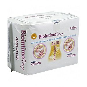 Aniónové denné hygienické vložky DUO PACK Biointimo Anion 20 ks vyobraziť