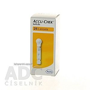 ACCU-CHEK Softclix Lancet 25 lancety do odberového pera 1x25 ks vyobraziť