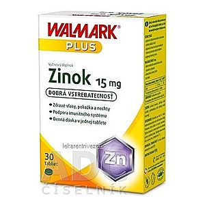 WALMARK Zinok 15 mg tbl (inov. obal 2018) 1x30 ks vyobraziť