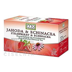 FYTO JAHODA & ECHINACEA ovocno-bylinný čaj 20x2 g (40 g) vyobraziť