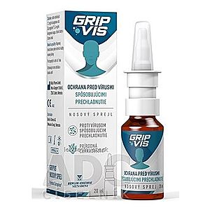 GripVis 1, 6 mg/ml nosový sprej 1x20 ml vyobraziť
