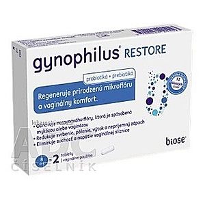 GYNOPHILUS RESTORE vaginálne tablety 1x2 ks vyobraziť