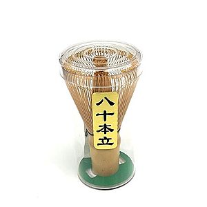 Bambusová metlička na matcha čaj vyobraziť