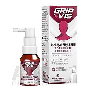 GripVis 1, 2 mg/ml sprej do hrdla 1x20 ml vyobraziť
