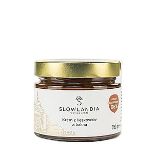 Slowtella – Lieskovcovo-kakaový krém SLOWLANDIA 250 g vyobraziť