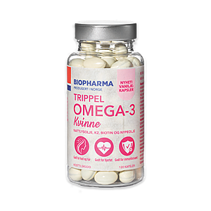 Trippel Omega 3 pre ženy - Biopharma - 120 kapsúl vyobraziť