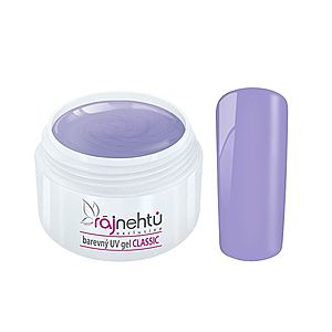 Ráj nehtů Barevný UV gel CLASSIC - Lovely Lavender 5ml vyobraziť