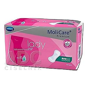 MoliCare Premium lady pad 3 kvapky inkontinenčné vložky 1x14 ks vyobraziť