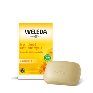 Nechtíkové rastlinné mydlo WELEDA 100 g vyobraziť