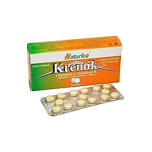NATURICA Kremík s biotínom a vitamínom B12 30 tabliet vyobraziť