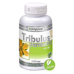 KOMPAVA Tribulus terrestris 400 mg 120 kapsúl vyobraziť