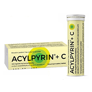 ACYLPYRIN + C 12 šumivých tabliet vyobraziť