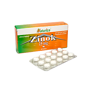 NATURICA Zinok 25 mg 60 tabliet vyobraziť