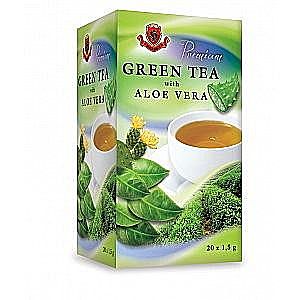 HERBEX Premium green tea s aloe vera 20 x 1, 5 g vyobraziť