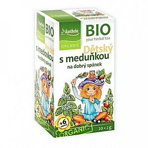 APOTHEKE BIO Selection detský ovocný čaj s medovkou 20 x 2 g vyobraziť